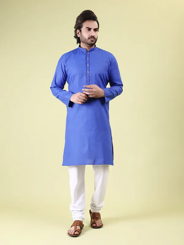Mens_Cotton_Striped_with_Printex_Kurta