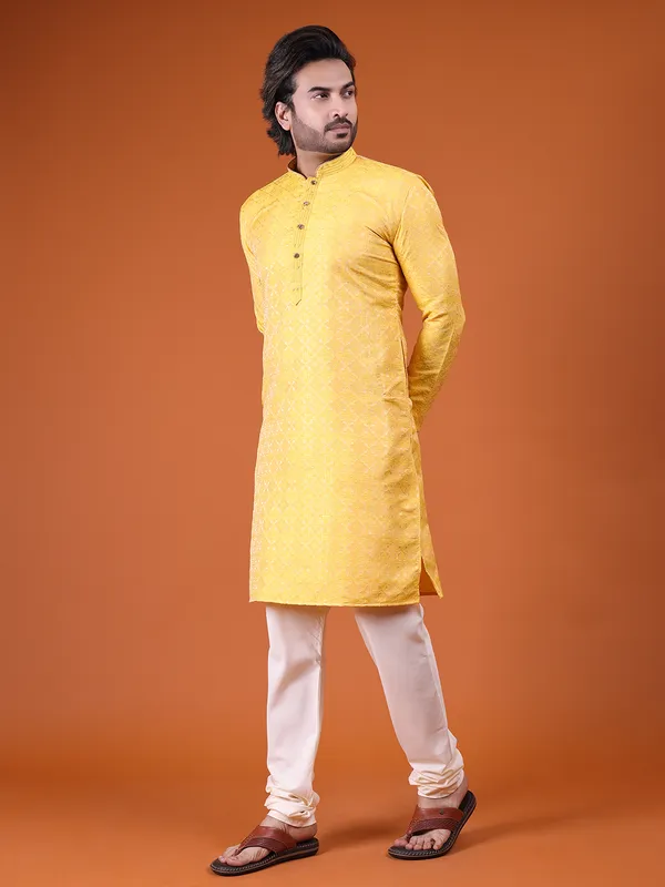 Mens_Cotton_Silk_Resham_Embroidery_With_Hand_Work__Kurta
