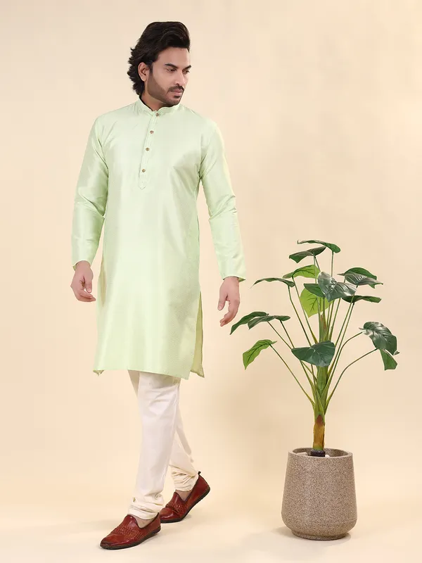 Mens_Cotton_Rayon_Self_Design_with_Printex_Kurta