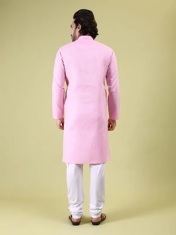 Mens_Cotton_Striped_with_Printex_Kurta