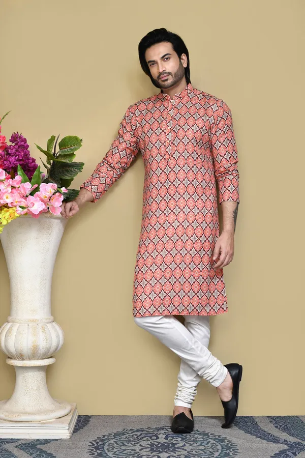 Multicolour_Cotton_Fabric_Printed_Kurta_Pajama_Set