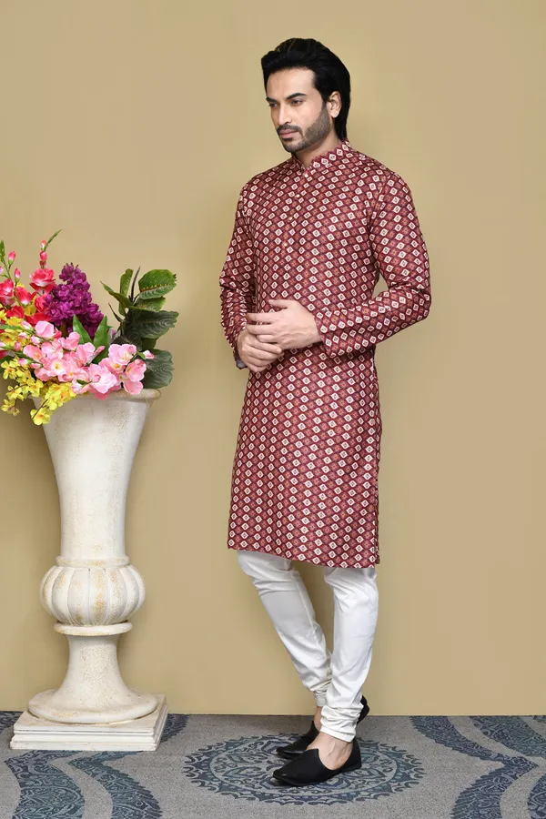 Multicolour_Cotton_Fabric_Printed_Kurta_Pajama_Set