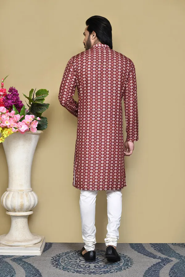 Multicolour_Cotton_Fabric_Printed_Kurta_Pajama_Set