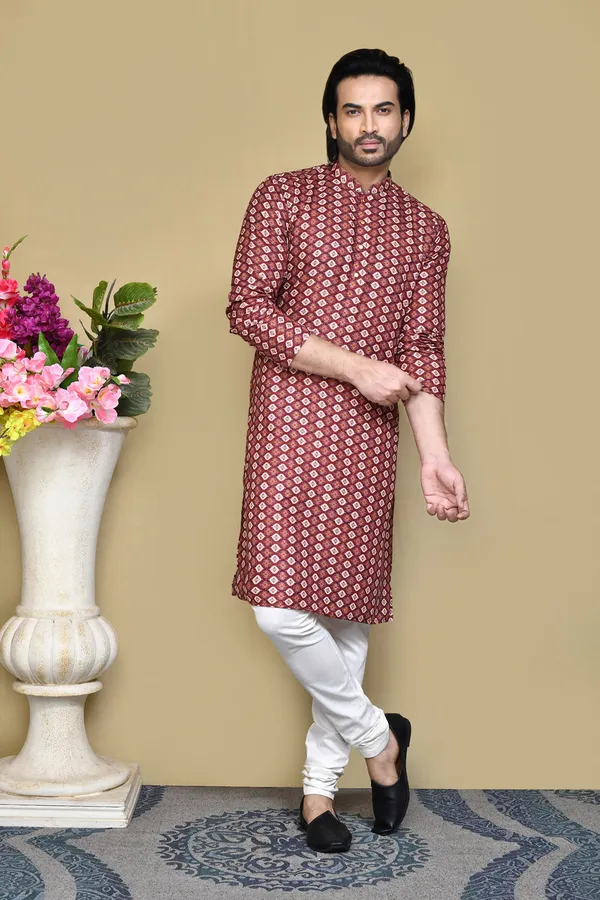 Multicolour_Cotton_Fabric_Printed_Kurta_Pajama_Set