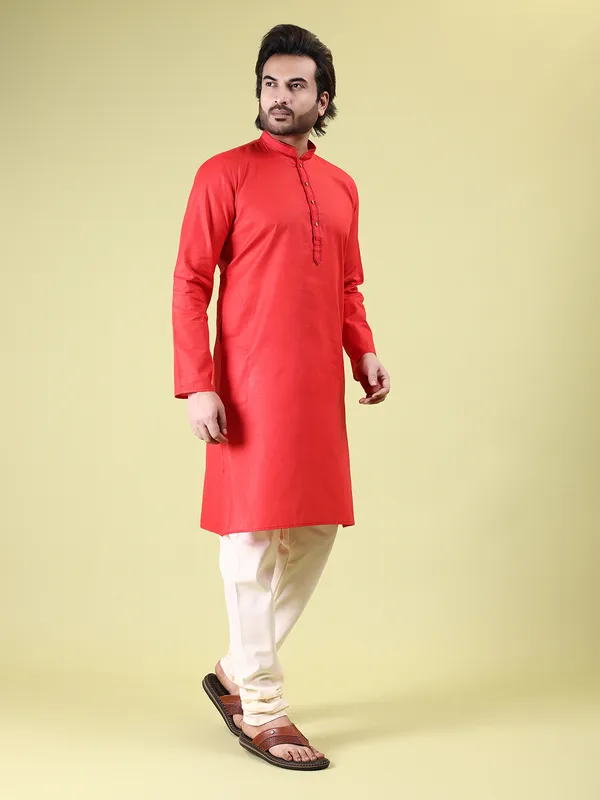 Mens_Cotton_Striped_with_Printex_Kurta