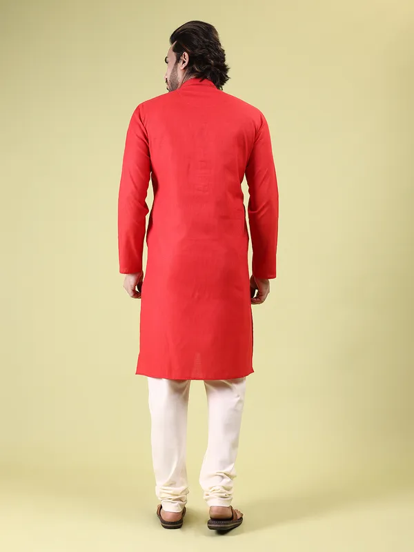 Mens_Cotton_Striped_with_Printex_Kurta