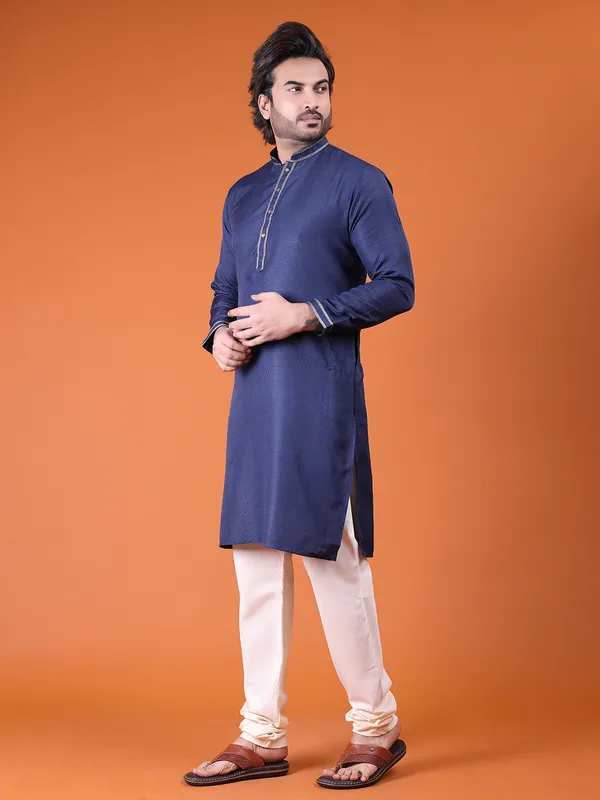 Mens_Cotton_Rayon_Self_Design_with_Printex_Kurta