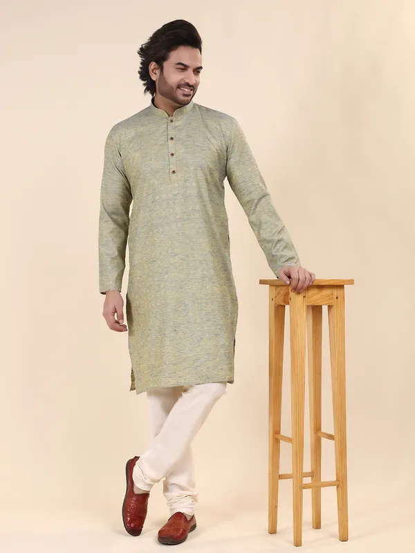 Mens_Cotton_Dobby_Woven_Design_Kurta