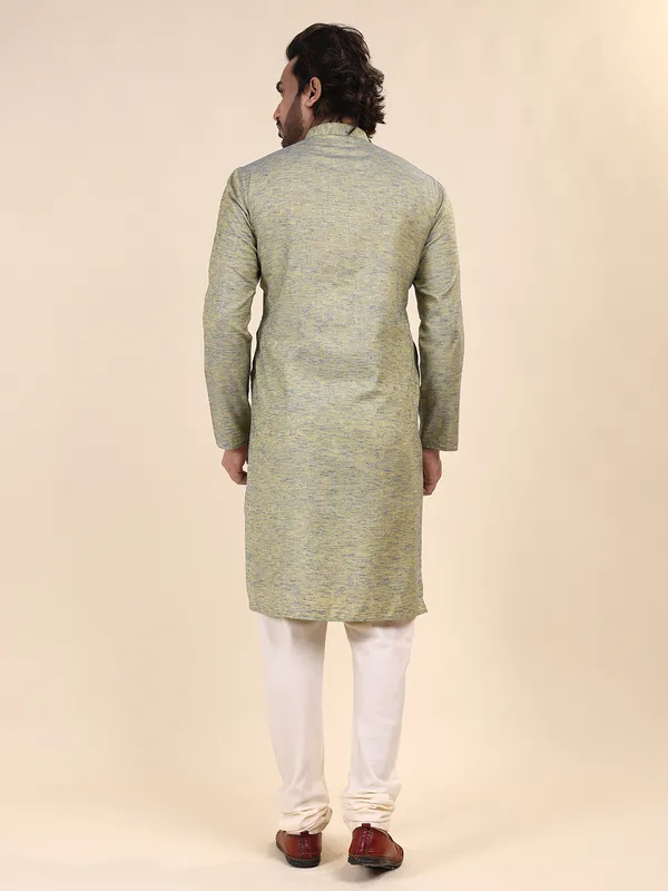 Mens_Cotton_Dobby_Woven_Design_Kurta