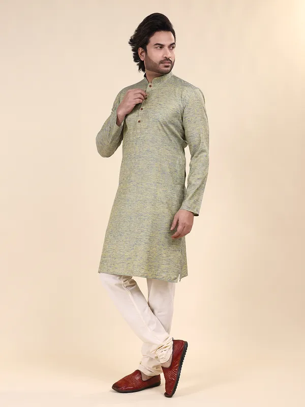 Mens_Cotton_Dobby_Woven_Design_Kurta