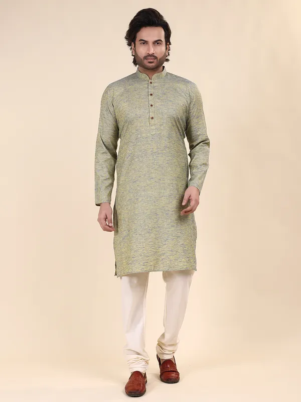 Mens_Cotton_Dobby_Woven_Design_Kurta
