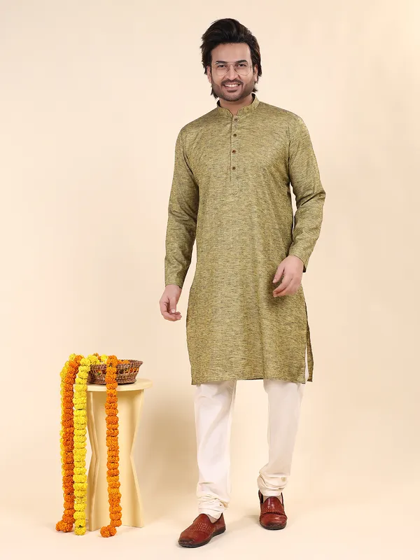 Mens_Cotton_Dobby_Woven_Design_Kurta