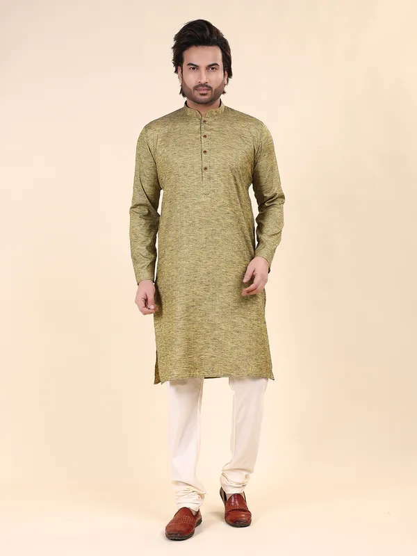 Mens_Cotton_Dobby_Woven_Design_Kurta