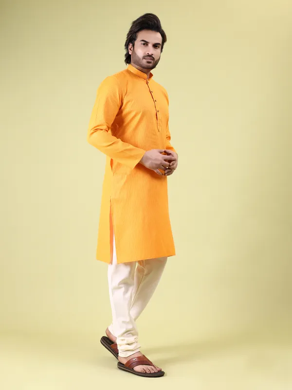 Mens_Cotton_Striped_with_Printex_Kurta