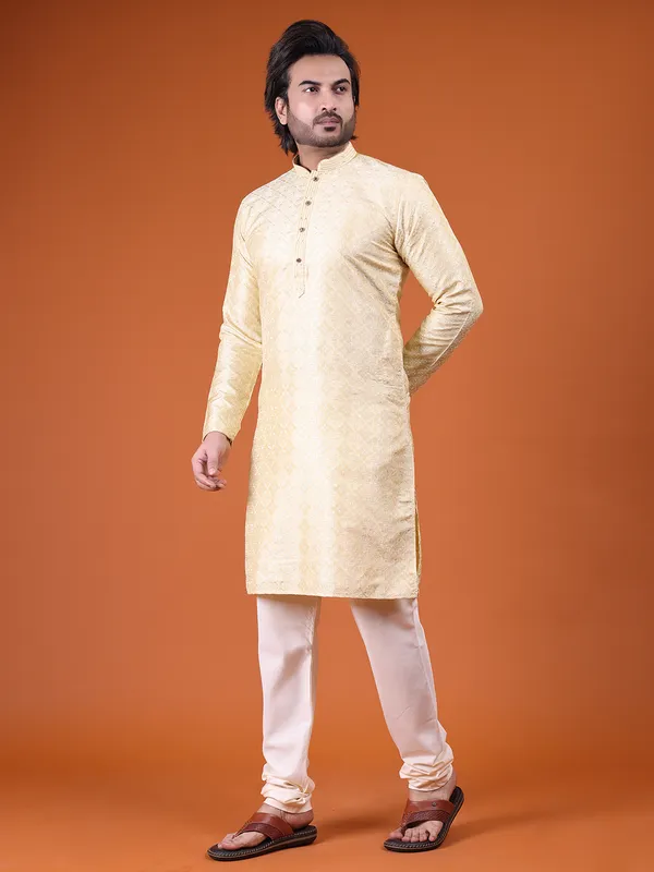 Mens_Cotton_Silk_Resham_Embroidery_With_Hand_Work__Kurta