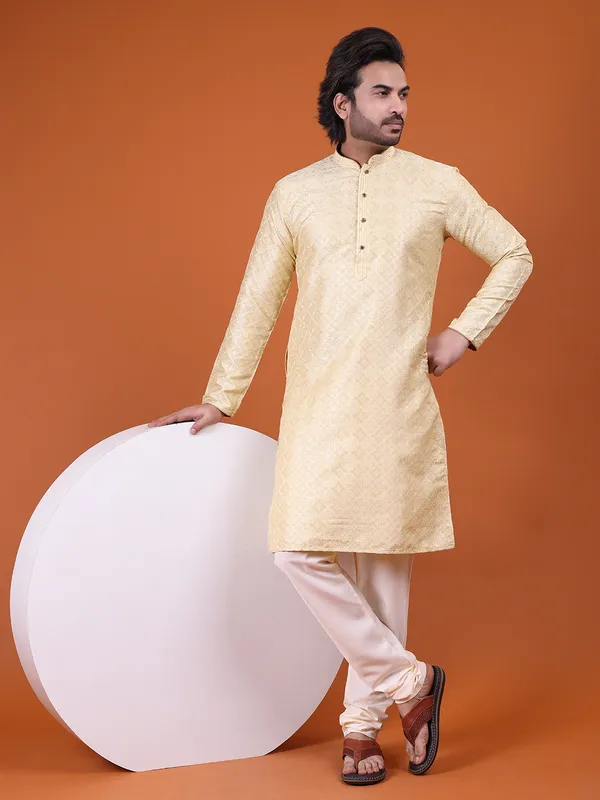Mens_Cotton_Silk_Resham_Embroidery_With_Hand_Work__Kurta