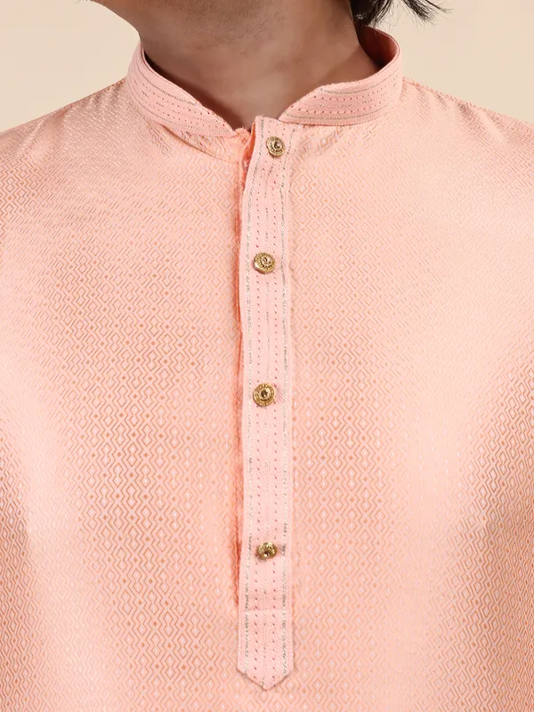 Mens_Cotton_Rayon_Self_Design_with_Printex_Kurta