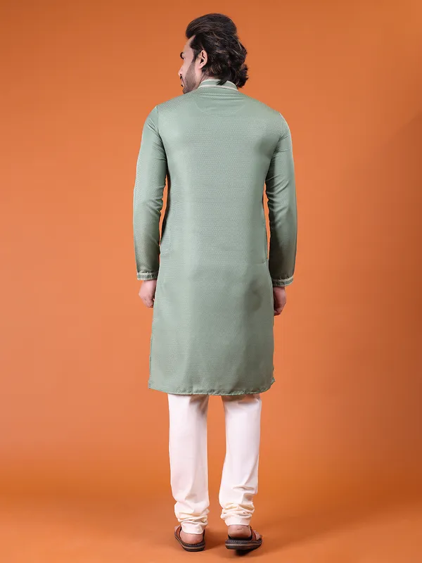 Mens_Cotton_Rayon_Self_Design_with_Printex_Kurta