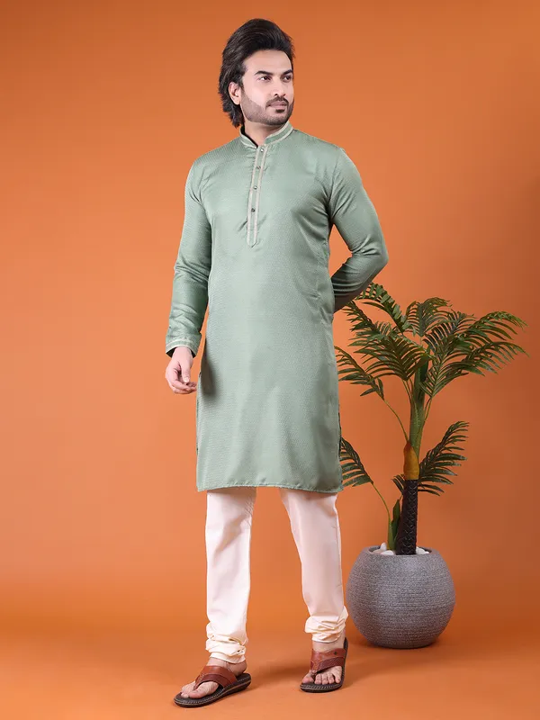 Mens_Cotton_Rayon_Self_Design_with_Printex_Kurta