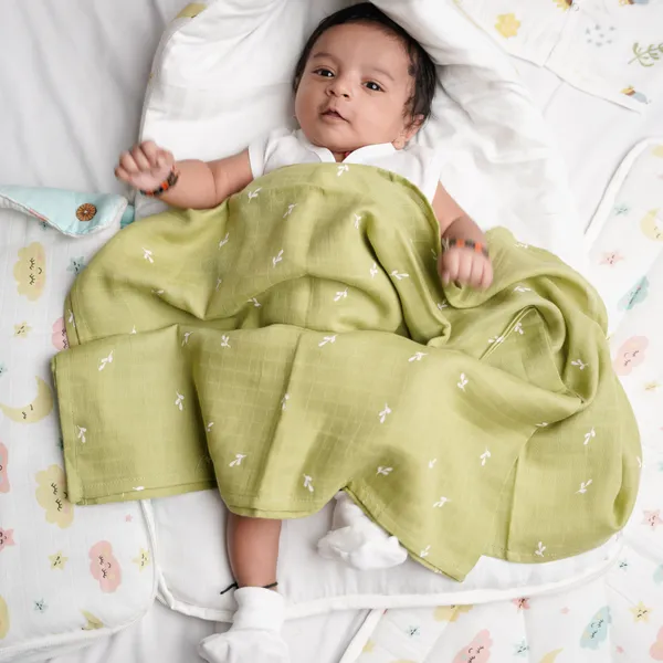 Olive_Green_Anti-Bacterial_and_Soft_Material_Swaddle