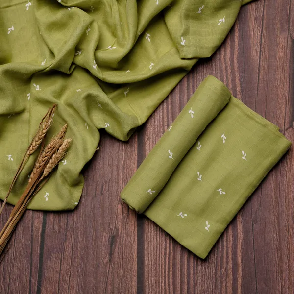 Olive_Green_Anti-Bacterial_and_Soft_Material_Swaddle