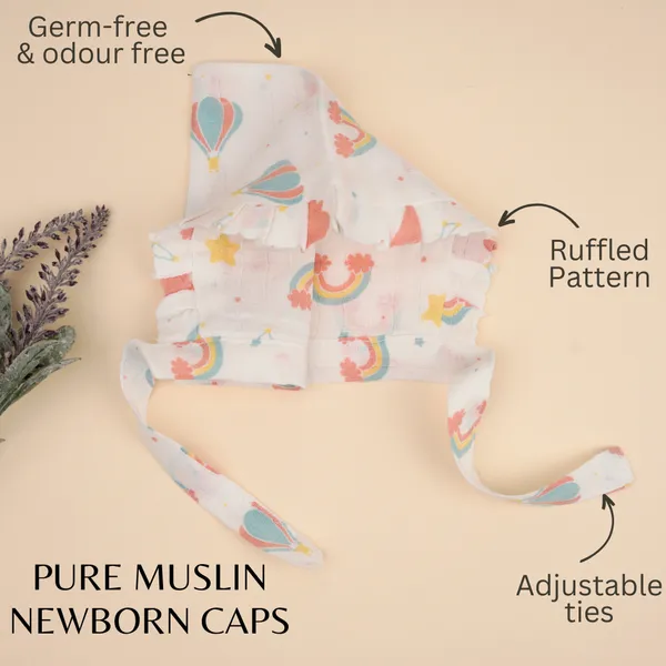 Pack_of_6_Cloud_Beehive_Rainbow_Bonnet_cap_|_Anti-Bacterial_and_Soft_Material