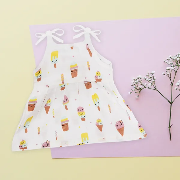 Ice_cream_Tie_Anti-Bacterial_and_Soft_Material_Frock