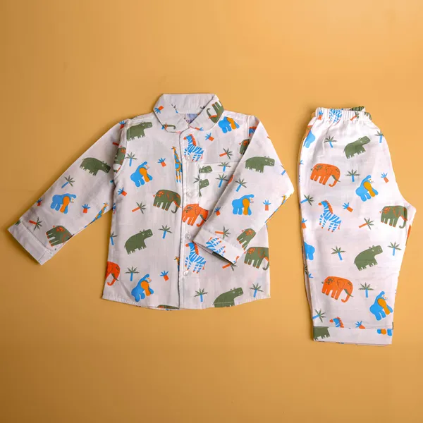 Animals_-_Muslin_Night_Suit_|_Anti-Bacterial_and_Soft_Material