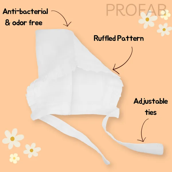 Pack_of_3_White_Bonnet_cap_|_Anti-Bacterial_and_Soft_Materials
