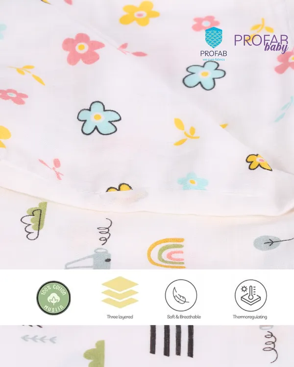 Bus/Flower_Reversible_Blanket