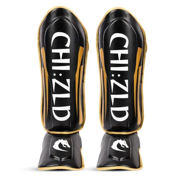 Black_&_Gold_Chizld_Impact_Shinguards