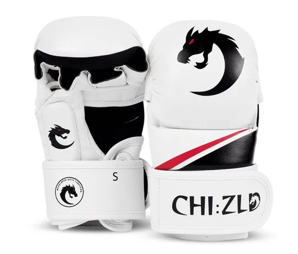 White_&_Black_Chizld_Impact_Sparring_Gloves