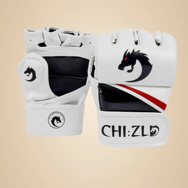 White_&_Black_Chizld_Impact_Mma_Gloves