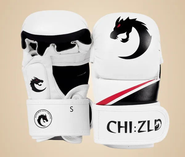 White_&_Black_Chizld_Impact_Sparring_Gloves