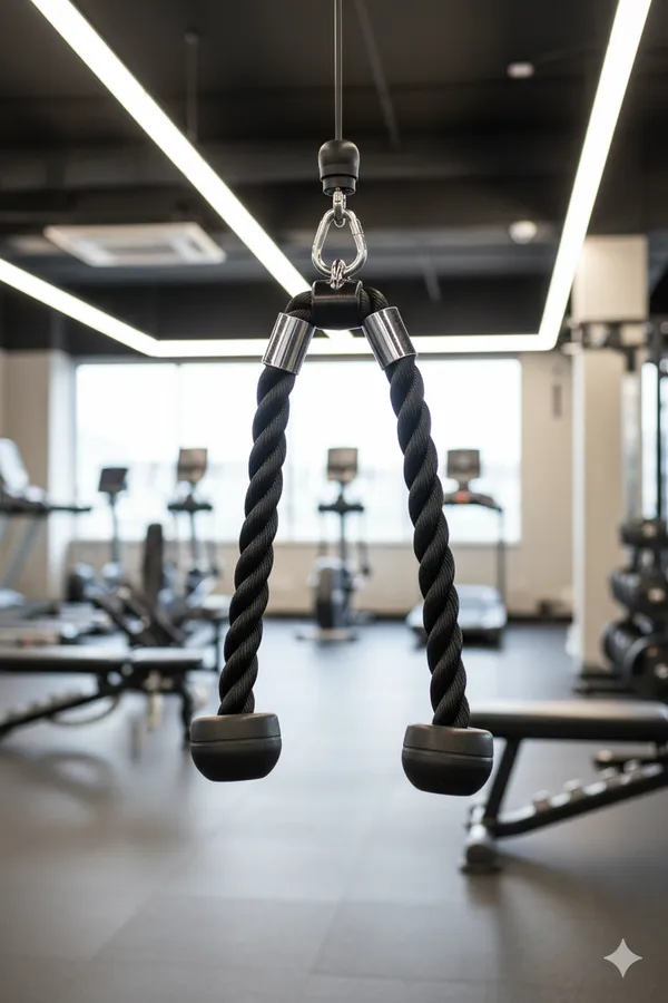 Black_Nylon_Durable_&_Flexible_Design_Tricep_Rope