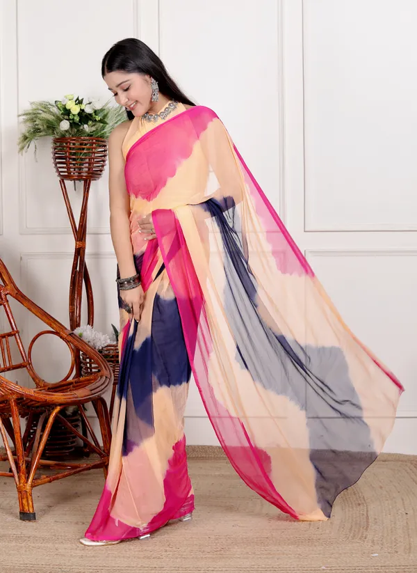 Multicolor_Pure_Chiffon_Hand_Printed_Saree_|_With_Unstitched_Blouse_Piece