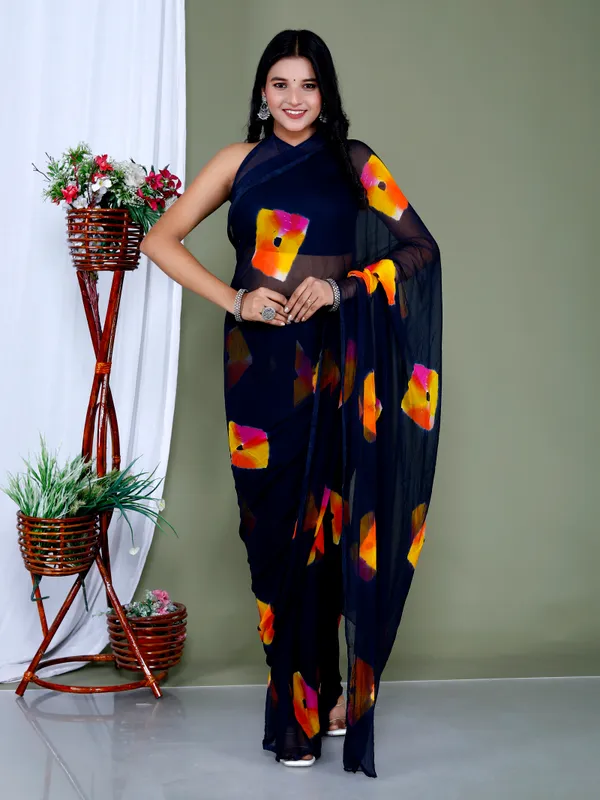 Multicolor_Pure_Chiffon_Hand_Printed_Saree_|_With_Unstitched_Blouse_Piece