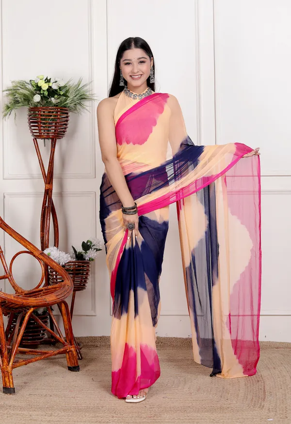 Multicolor_Pure_Chiffon_Hand_Printed_Saree_|_With_Unstitched_Blouse_Piece