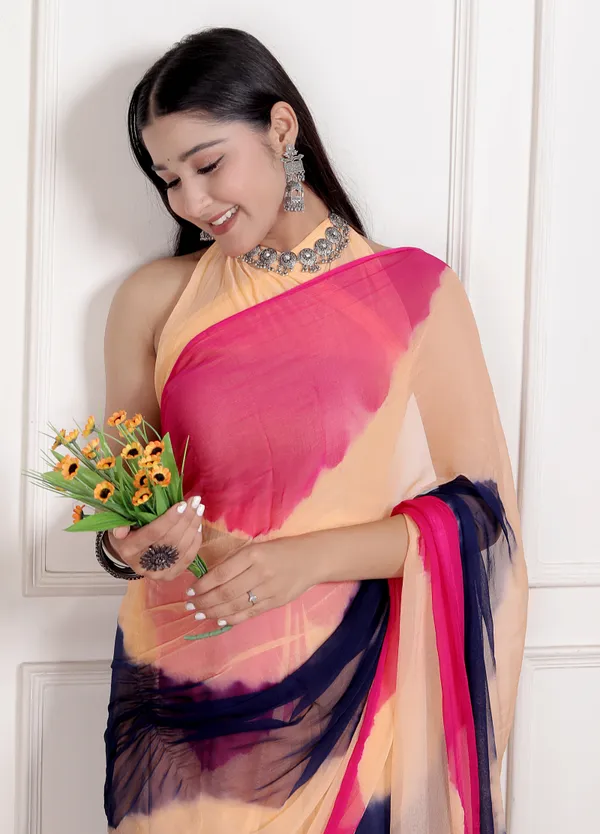 Multicolor_Pure_Chiffon_Hand_Printed_Saree_|_With_Unstitched_Blouse_Piece