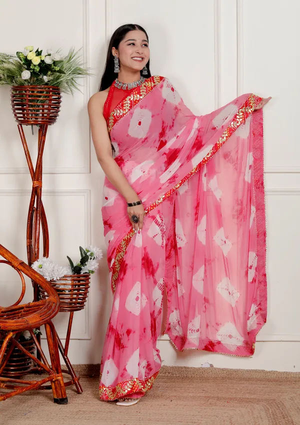 Pink_Pure_Chiffon_Hand_Printed_Saree_|_With_Unstitched_Blouse_Piece