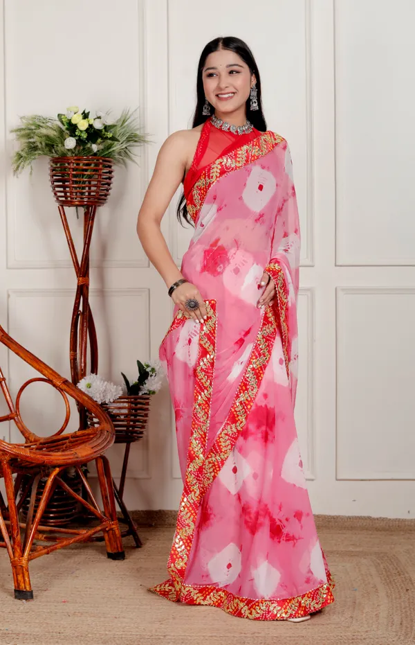 Pink_Pure_Chiffon_Hand_Printed_Saree_|_With_Unstitched_Blouse_Piece