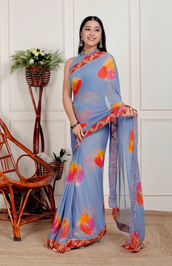 Grey_Pure_Chiffon_Hand_Printed_Saree_|_With_Unstitched_Blouse_Piece