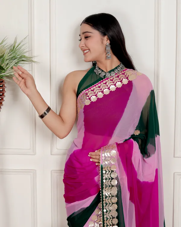Multicolor_Pure_Chiffon_Hand_Printed_Saree_|_With_Unstitched_Blouse_Piece