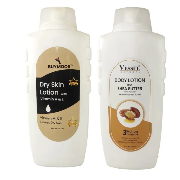 Multicolor_Vitamin_A_&_E_And_Vessel_Shea_Butter_Deep_Nourishing_Skin_Brightening_Body_Lotion_Men_&_Women_1300_MlPack_Of_2