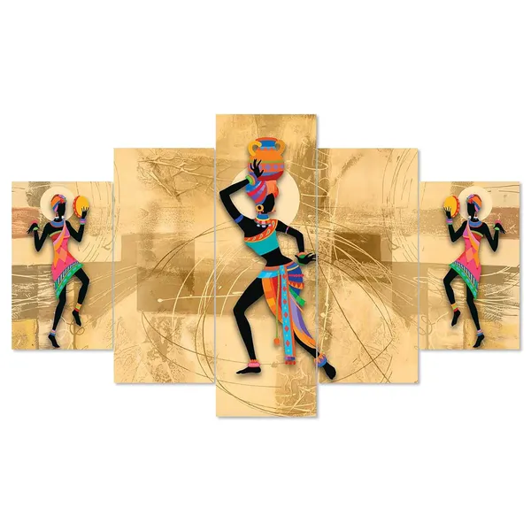 Set_Of_5_3d_Material_Wall_Paintings_|_For_Home_Decoration_|_75_X_43_Cm