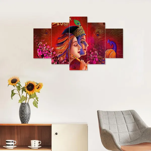 21_Set_Of_5_3d_Material_Wall_Paintings_|_For_Home_Decoration_|_75_X_43_Cm