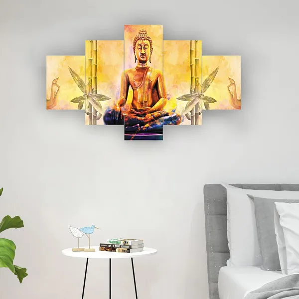 Set_Of_5_3d_Material_Wall_Paintings_|_For_Home_Decoration_|_75_X_43_Cm