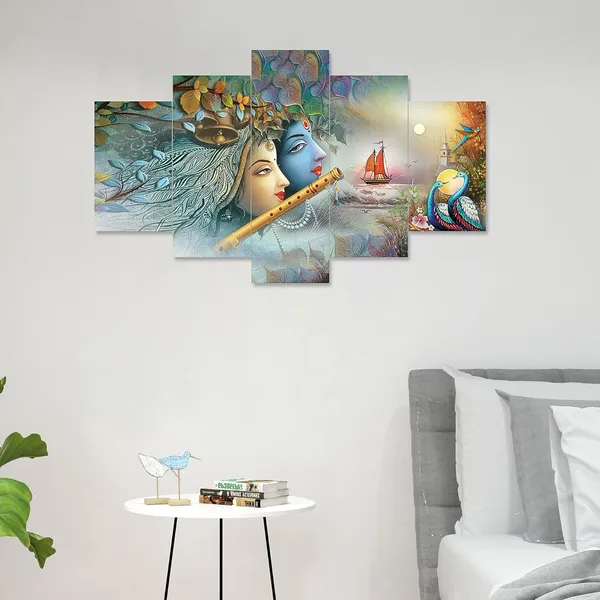 Set_Of_5_3d_Material_Wall_Paintings_|_For_Home_Decoration_|_75_X_43_Cm