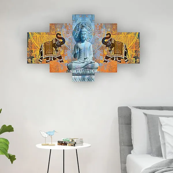 Set_Of_5_3d_Material_Wall_Paintings_|_For_Home_Decoration_|_75_X_43_Cm
