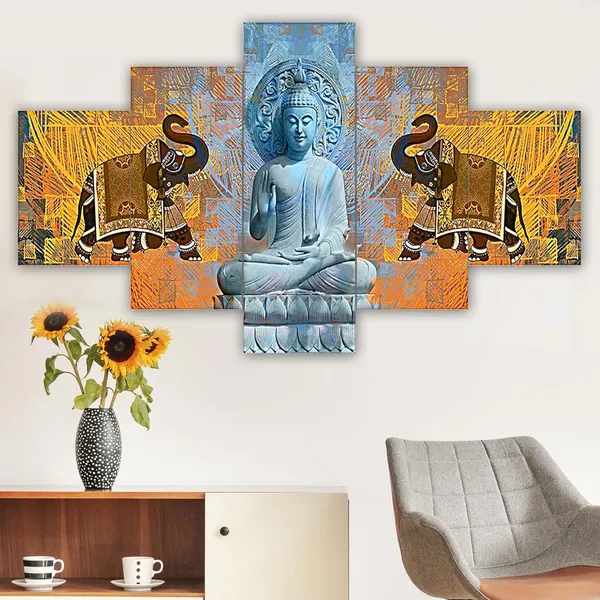 Set_Of_5_3d_Material_Wall_Paintings_|_For_Home_Decoration_|_75_X_43_Cm